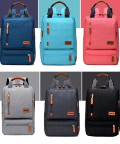Luxury Fashion Backpack Canvas Large Capacity Rucksack Casual Laptop Bags
