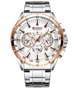 Wrist Watch Men Waterproof Chronograph Military Army Stainless Steel Male Clock Man Sport Watches