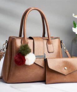 Zsmart Fashion Designer Premium Quality 2 in 1 Tote Ladies Hand Bags Set