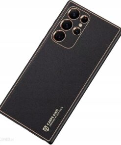 Alternative view of DUX DUCIS YOLO Series Case Luxury Protecting Back Cover Leather Pattern For Samsung Galaxy S22 Ultra