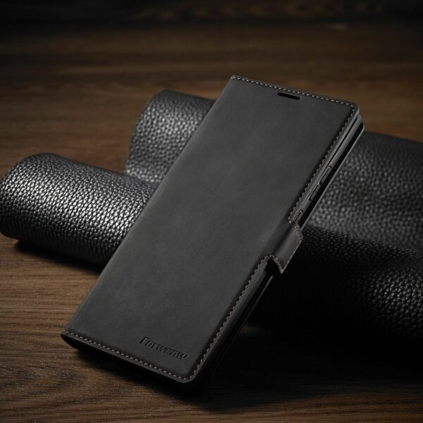Samsung Galaxy S23 Series Leather Magnetic Wallet Flip Case - Image 9