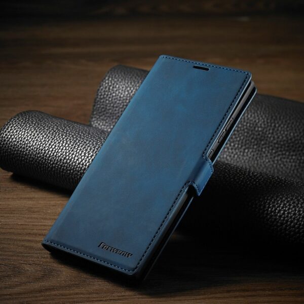Samsung Galaxy S23 Series Leather Magnetic Wallet Flip Case - Image 10