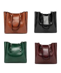 Vintage PU Leather Women's Handbag Messenger Shoulder