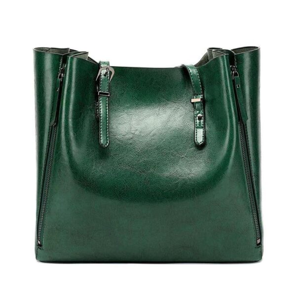 Vintage PU Leather Women's Handbag Messenger Shoulder - Image 6