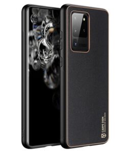 Dux Ducis Yolo Leather Electroplated Case for Samsung S20+/S20 Ultra