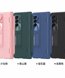 Luxury Premium Plating Hard Hinge ProtectionCase Cover with Capacitance S pen For Samsung Fold Series