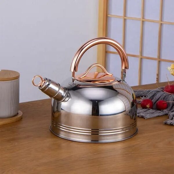 12 PCS Kitchenware Set Stainless Steel  Cooking Pots And Pans Pot Set With Glass Lid - Image 3