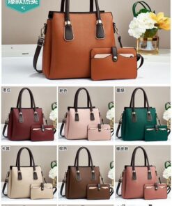 Alternative view of Versatile City Fashion 2-in-1 Leather Ladies Handbag