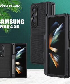 Nillkin Super Frosted Shield Case Cover and S-Pen Slot For Samsung Galaxy Z Fold 4 5G