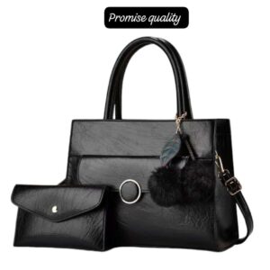 Fashion Classic Design 2 in 1 Purse and Crossbody Satchel Shoulder Bag