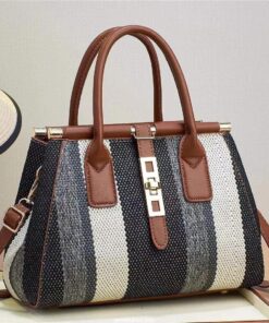 Molodo Crossbody Bags for Women Stylish Satchel Handbag Canvas Tote Bag for Work Travel 2023