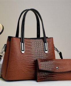 Queen Classic Design 2 in 1 Purse and Crossbody Satchel Shoulder Bag