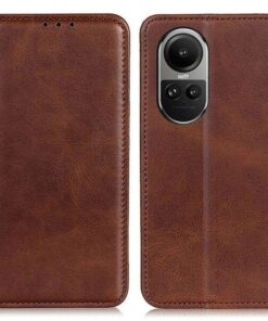 Oppo Reno 10/ Reno 10 Pro Magnetic Wallet Leather Case with Stand and Card Slots Cover