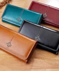 Luxury Premium PU Leather High Quality Fashion Women Purse Cards Holder