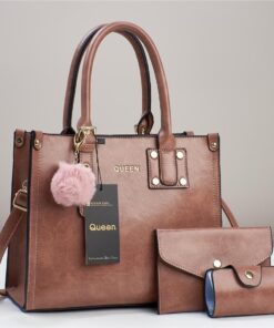 Alternative view of QUEEN 3 in 1 New Fashion Women Shoulder and Hand Bag
