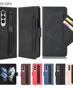 Luxury Premium Leather Card Slot Phone Case for Samsung Z Fold 3 5G/Fold 4 5G