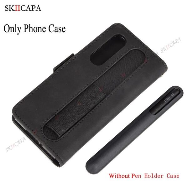 Luxury Premium Leather Card Slot Phone Case for Samsung Z Fold 3 5G/Fold 4 5G - Image 5