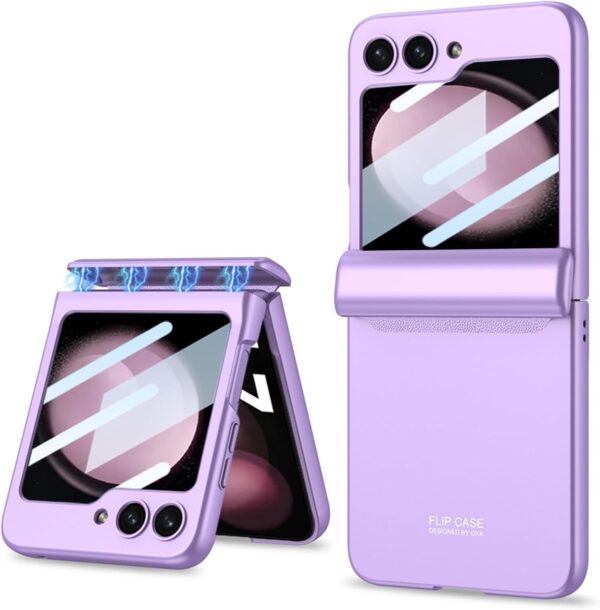 Samsung Galaxy Z Flip 5 5G Magnetic Hinge Armor Case - Image 21