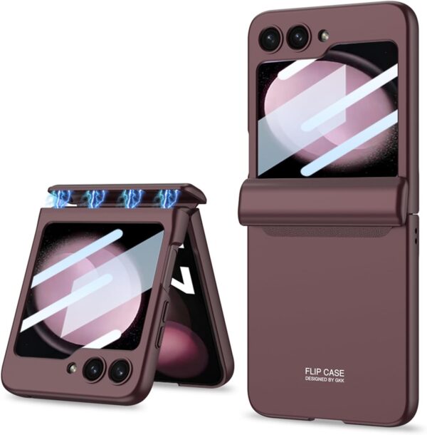 Samsung Galaxy Z Flip 5 5G Magnetic Hinge Armor Case - Image 22