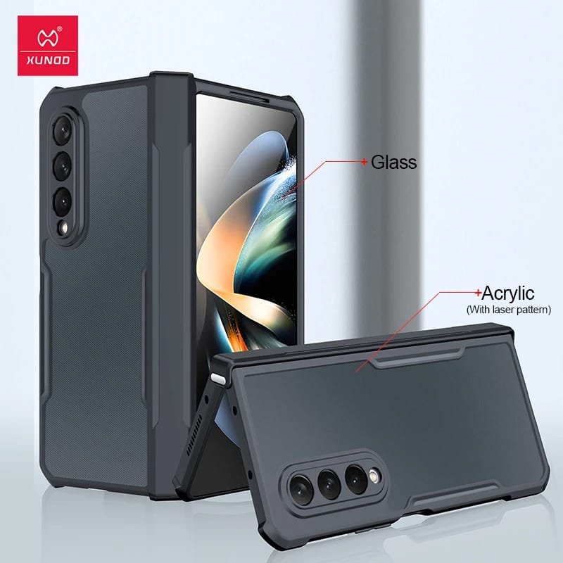 XUNDD Hybrid Armor With Hinge Protection Case Cover For Samsung Galaxy Z Fold 3/Z Fold 4 - Image 7