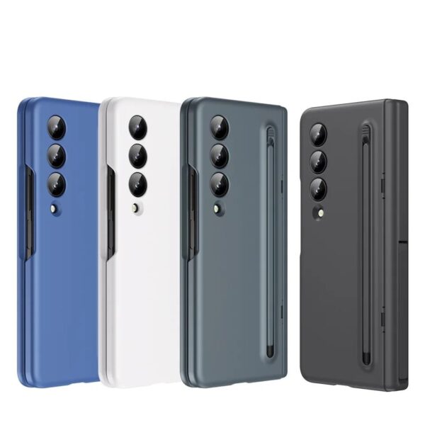 Luxury Premium Invisible Stand Hinge Stand Case Cover With S Pen For Samsung Galaxy Z Fold 4