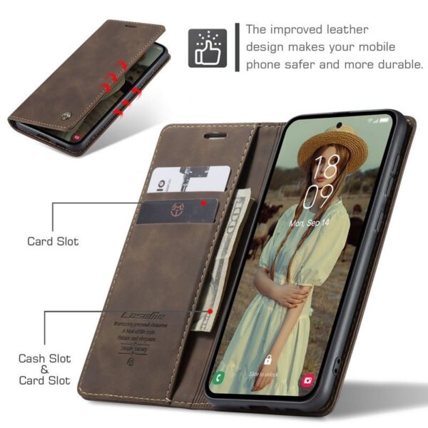 Samsung Galaxy A Series CaseMe Multifunctional Horizontal Flip Leather Phone Case - Image 8