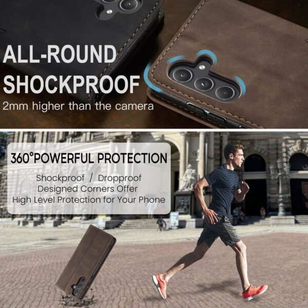 Samsung Galaxy A Series CaseMe Multifunctional Horizontal Flip Leather Phone Case - Image 6