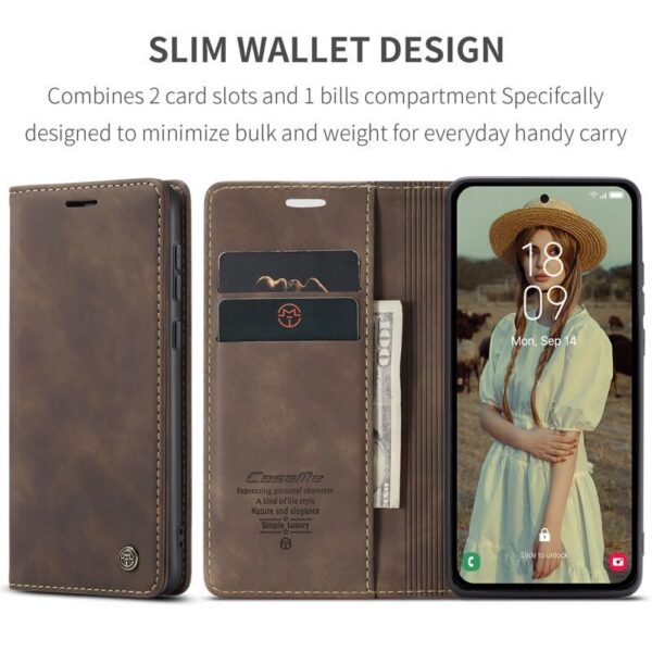 Samsung Galaxy A Series CaseMe Multifunctional Horizontal Flip Leather Phone Case - Image 9