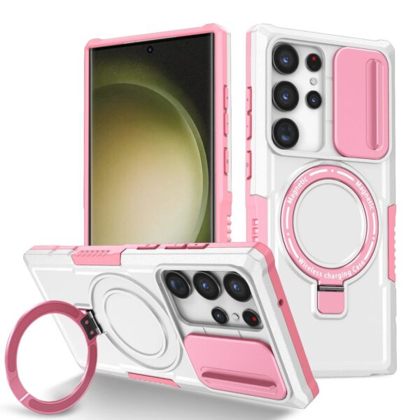Heavy Duty Protective Sliding Camshield Magsafe Case for Samsung Galaxy S22/S23/S24 Ultra Series - Image 8