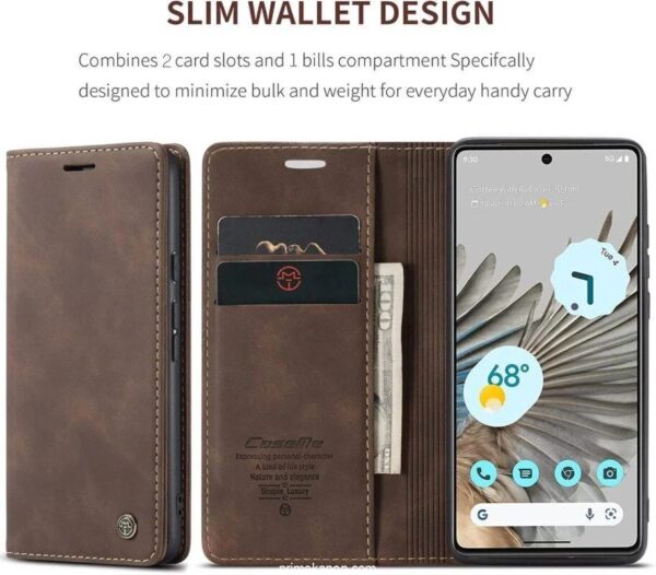 Oppo Reno 11/ Reno 11F/ Reno 11 Pro 5G Series CASEME Premium Quality Leather Flip Cover - Image 12
