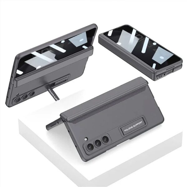 Samsung Galaxy Z Fold 5 Magnetic Adsorption Hinge Holder Protection Phone Case - Image 26