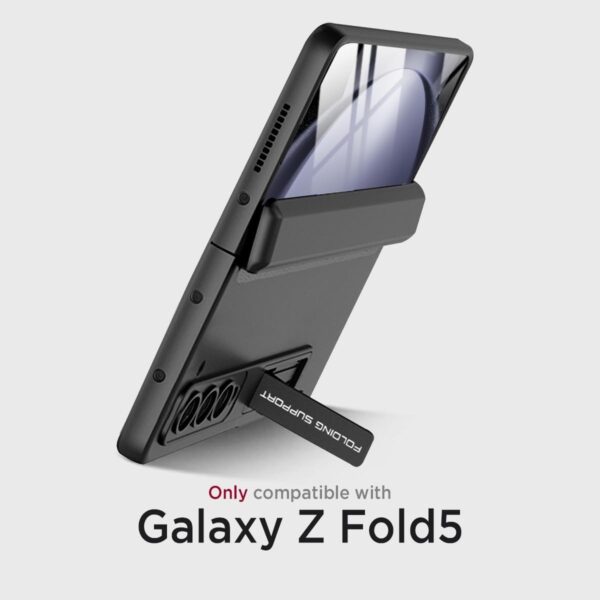 Samsung Galaxy Z Fold 5 Magnetic Adsorption Hinge Holder Protection Phone Case - Image 29