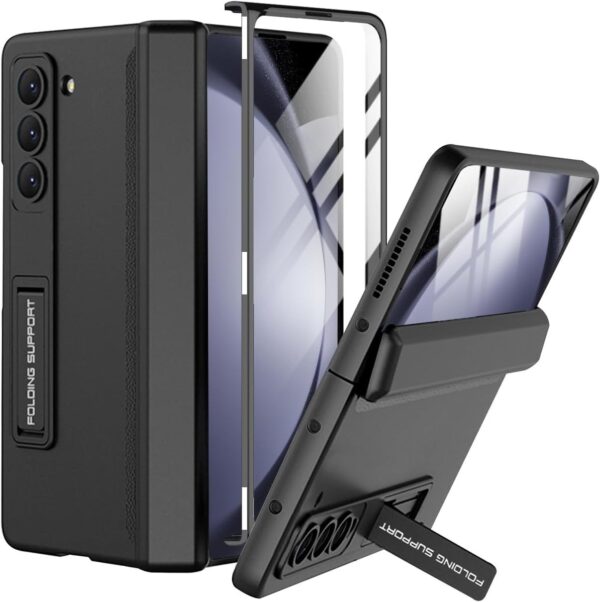 Samsung Galaxy Z Fold 5 Magnetic Adsorption Hinge Holder Protection Phone Case - Image 35