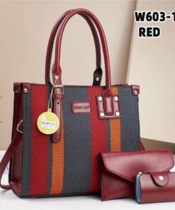 Alternative view of XUANLI LISA 3 in 1 Contrast Color Crossbody Satchel Shoulder Bag