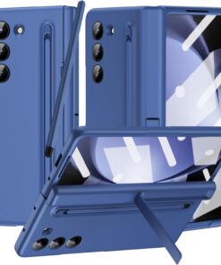 Samsung Galaxy Z Fold 5 & 6 Protective Case with Stylus Holder and Stylus Pen