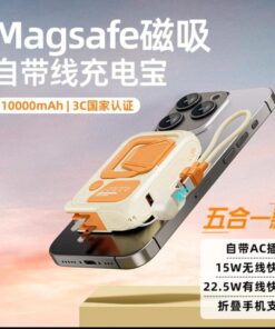 Luxury Premium Faxite 10000MAH 22.5W Super Fast Charge+20PD Multi-Compatible Cable Charger Power Bank