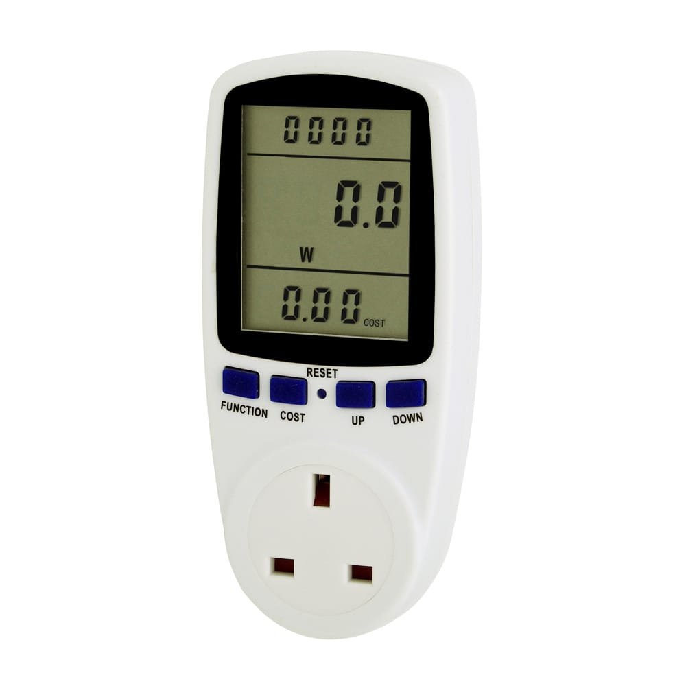 Digital Electricity Meter Power Meter Meter, Electrical Outlet Analyzer, Electricity Usage Monitor, Power Meter with Plug Socket to Measure Voltage Power Ammeter Current - Image 6