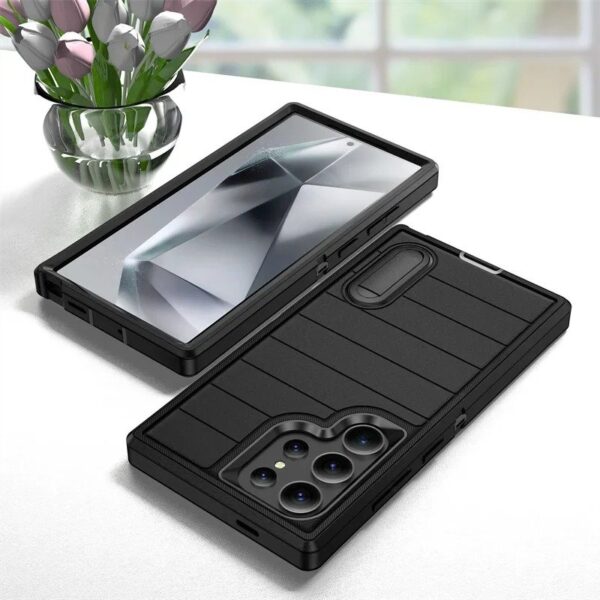 Heavy-Duty Rugged Armor Shockproof Phone Case for Samsung Galaxy S23 Ultra/S24 Ultra Series - Image 2