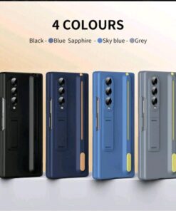 Alternative view of SAMSUNG GALAXY Z FOLD 6/5/4 /3 SCREEN PROTECTOR SHOCKPROOF STAND CASE WITH S PEN