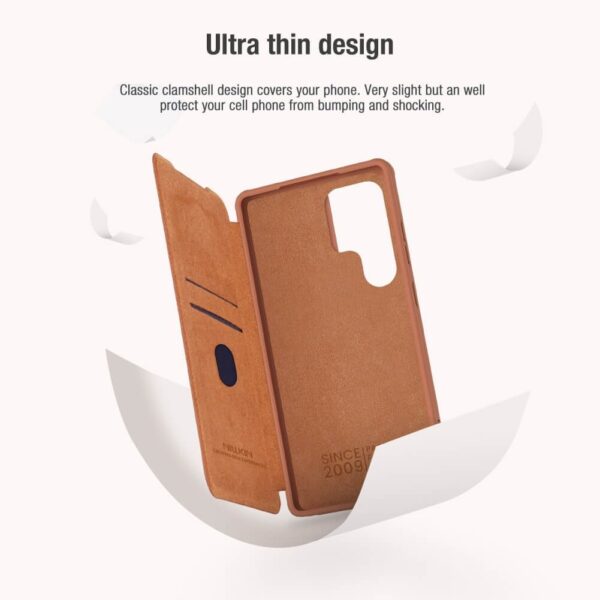 Nillkin Qin Pro Leather Case for Samsung Galaxy S25 Ultra - Image 16