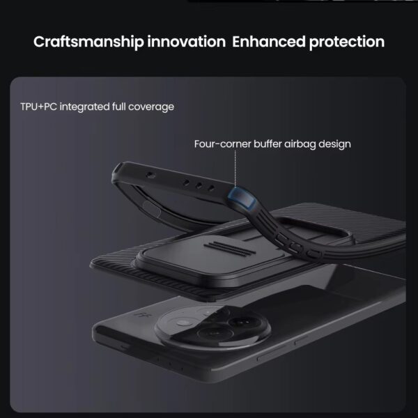 Nillkin CamShield Pro for OnePlus 13 12 11 10 9 8 ACE Series Phone Case with Slide Camera Cover - Image 13