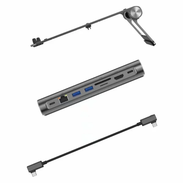 WiWU Laptop Stand Hub 8 in 1 USB-C Docking Station - Image 19