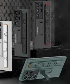 GKK Finger Hand Grip Band Belt Strap Case Cover For Samsung Galaxy S22 Ultra