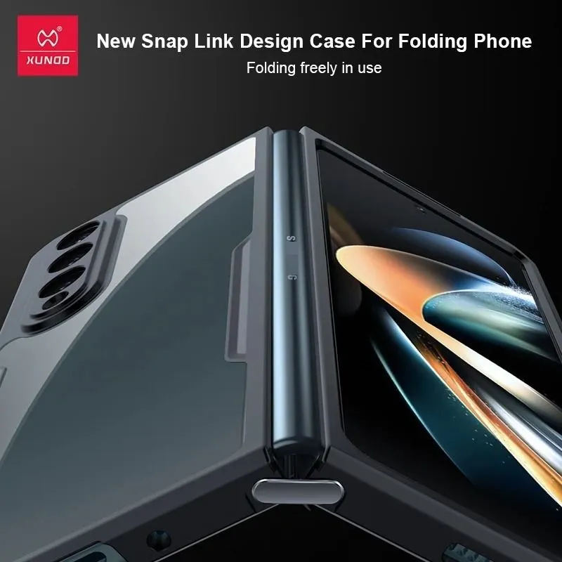 XUNDD Hybrid Armor With Hinge Protection Case Cover For Samsung Galaxy Z Fold 3/Z Fold 4 - Image 14