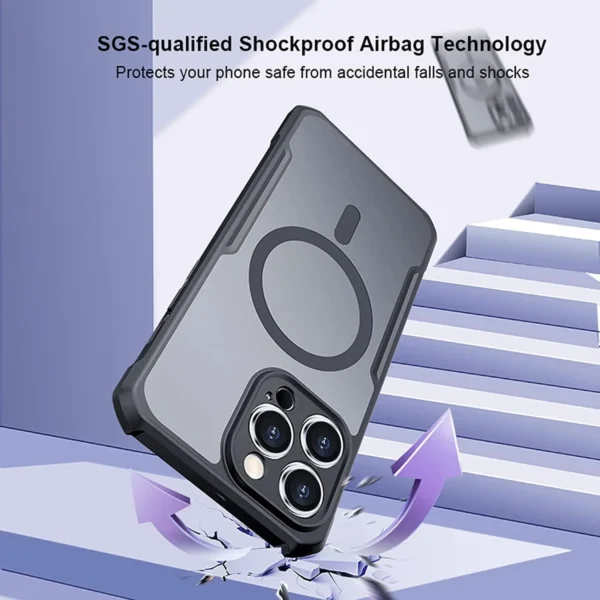 Xunnd Military Airbag Shockproof Magsafe Back Case Cover For iPhone Series - Image 21