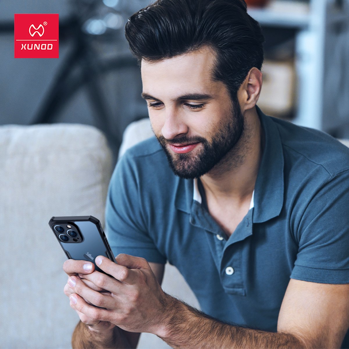 ORIGINAL XUNDD Shockproof Transparent Bumper Back Phone Case For iPhone Series - Image 7