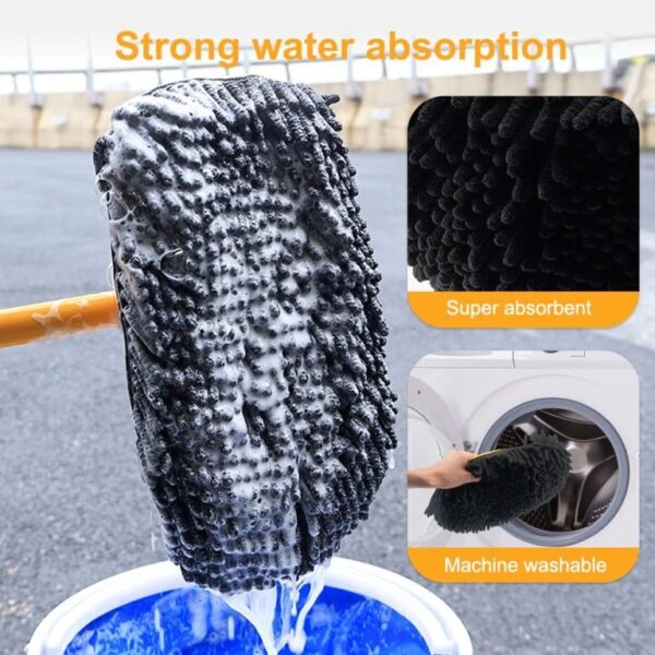 Car Mop Chenille Auto Telescoping Cleaning Brush - Image 13