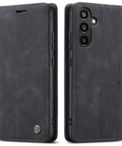 Alternative view of Luxury Premium Caseme Leather Wallet Case Cover and 3D GlassProtector For Samsung Galaxy A Series