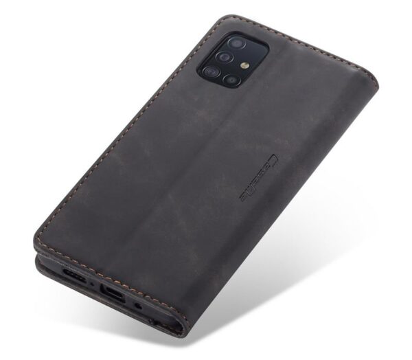 Luxury Premium Caseme Leather Wallet Case Cover and 3D GlassProtector For Samsung Galaxy A51/A71 - Image 5