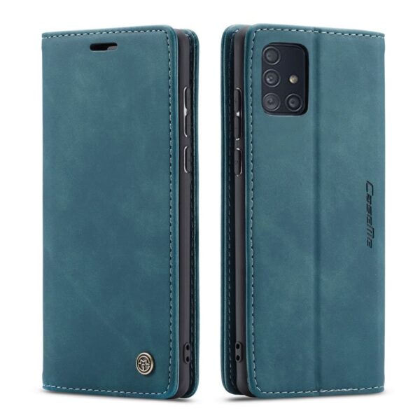 Luxury Premium Caseme Leather Wallet Case Cover and 3D GlassProtector For Samsung Galaxy A51/A71 - Image 7